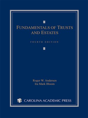 cover image of Fundamentals of Trusts and Estates
